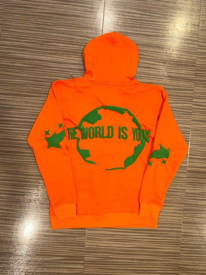 ORANGE KONQUER HOODIE