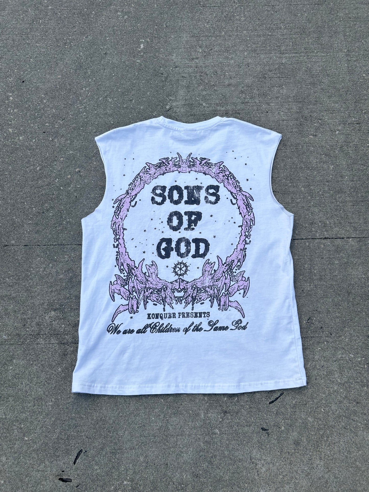 CHILDREN OF GOD SLEEVELESS TEE