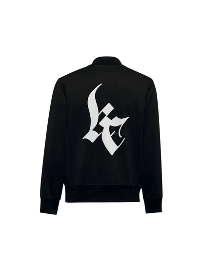 BLACK KONQUER TRACKSUIT JACKET