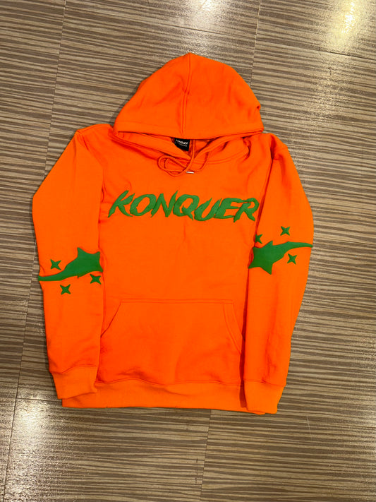 ORANGE KONQUER HOODIE